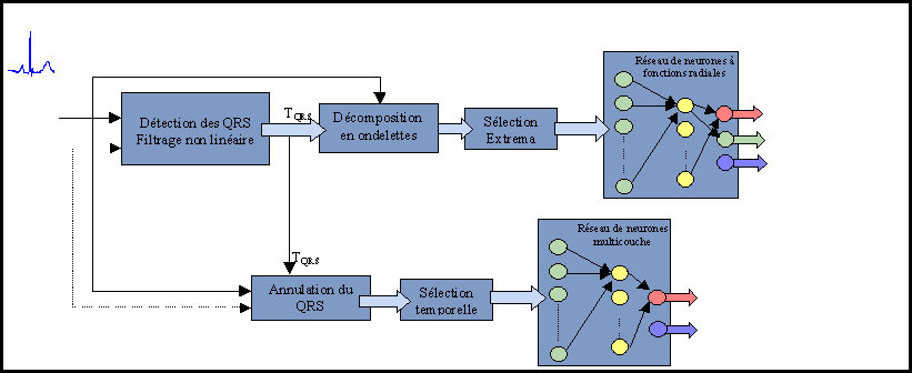 Architecture of the signal processing module