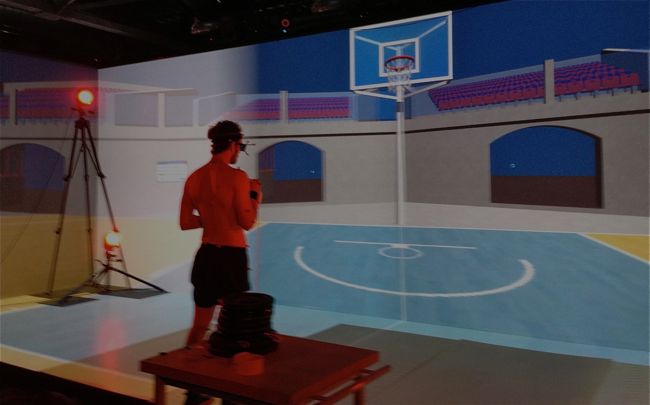 Basketball simulation