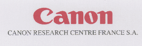 CANON Research Center France S.A.
