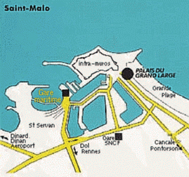 Saint-Malo map