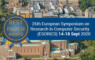 Cocarde BEST Paper award et mention 25th European Symposium on Research in Computer Security (ESORICS)