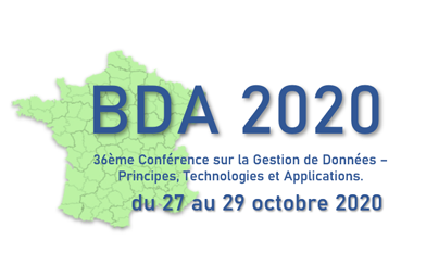 Visuel de la conférence sur la Gestion des données, journées francophone BDA