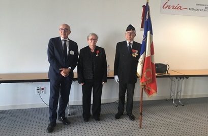 Chrsitine Guillemot Légion d'honneur
