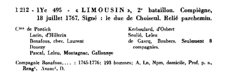 Image d'un registre du Limousin