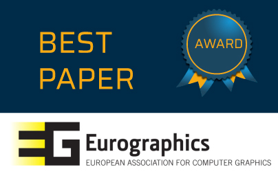 OBELIX team wins Günter Enderle award for best paper at Eurographics 2024 conference